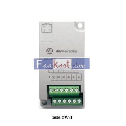 Picture of 2080-OW4I ALLEN BRADLEY Relay Output Module Micro800