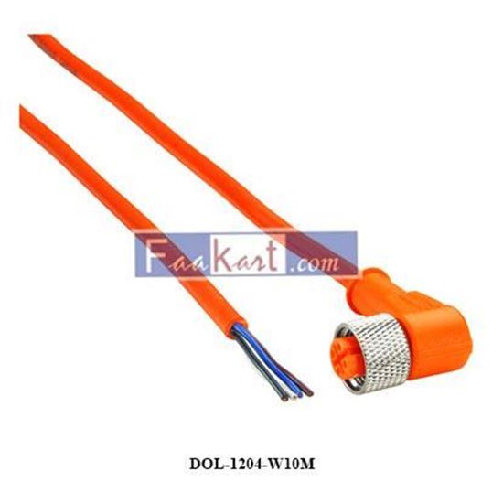 Picture of DOL-1204-W10M SICK  CONNECTOR CABLE 6010541