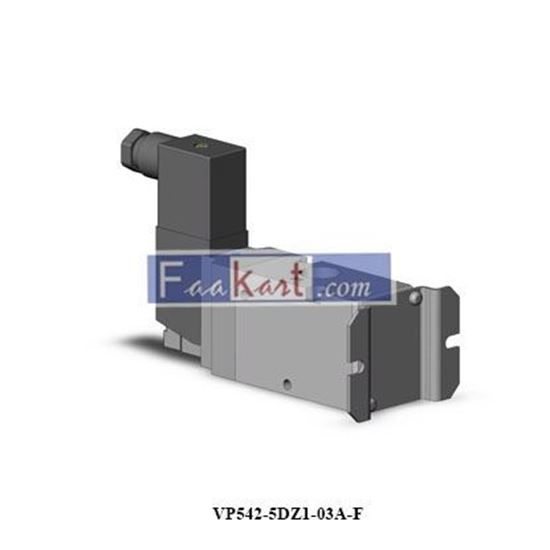 Picture of VP542-5DZ1-03A-F SMC  valve, sol, VP3/5/7 SOL VALVE 3-PORT