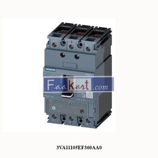 Picture of 3VA1110-5EF36-0AA0 SIEMENS Circuit breaker 3VA11105EF360AA0