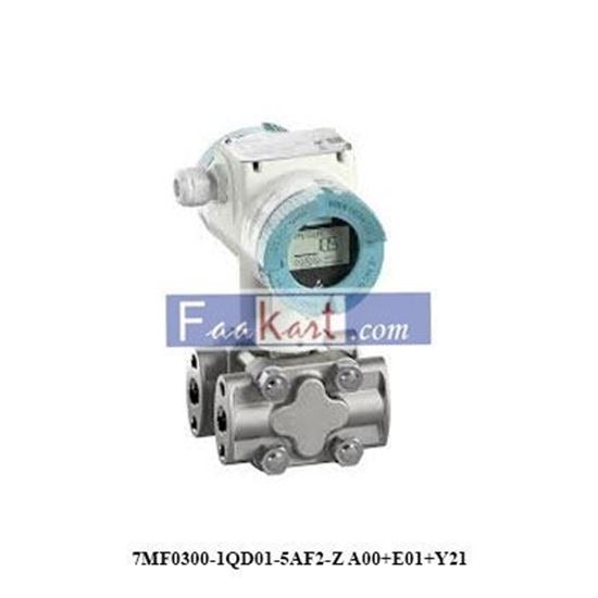 Picture of 7MF0300-1QD01-5AF2-Z A00+E01+Y21 SIEMENS Pressure Transmitter 7MF03001QD015AF2ZA00E01Y21