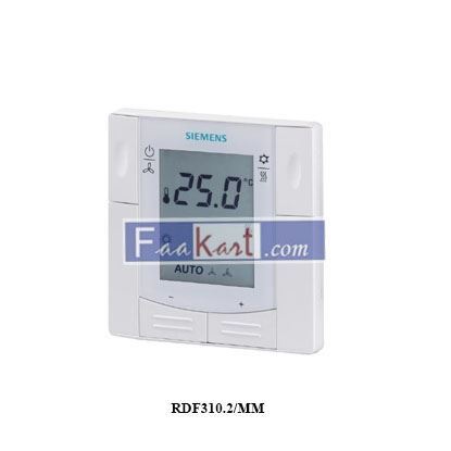 Picture of RDF310.2/MM SIEMENS Flush-mount room temperature controller