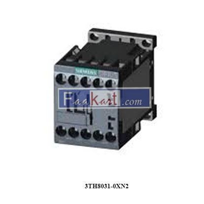 Picture of 3TH8031-0XN2 SIEMENS Contactor relay