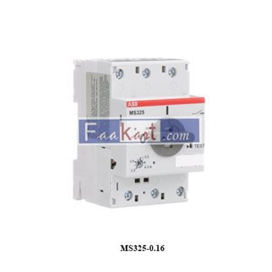 Picture of 1SAM150000R1001 ABB MS325-0.16 Manual Motor Starter 0.10 ... 0.16 A