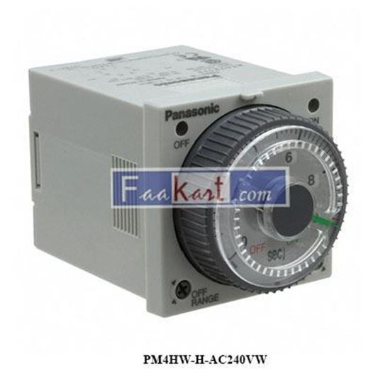 Picture of PM4HW-H-AC240VW Panasonic RELAY TIME DELAY 500HR 5A 250V