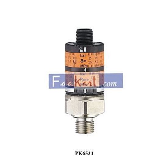 Picture of PK6534 IFM Pressure switch with intuitive switch point setting PK-010-RFG14-HCPKG/US/ /W