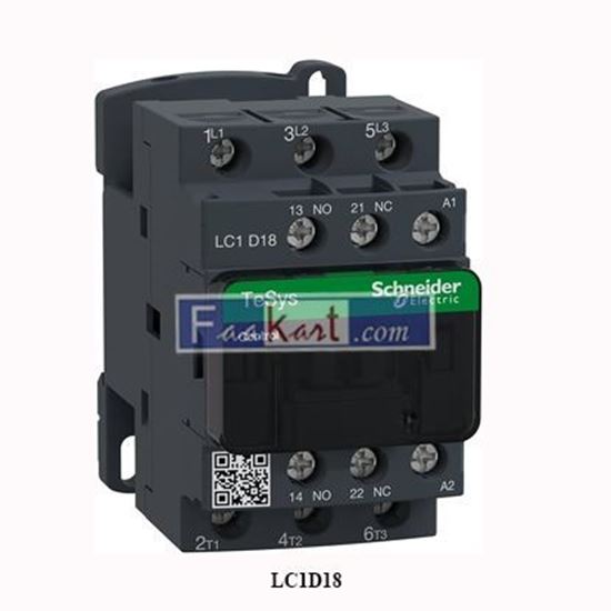 Picture of LC1D18 Schneider 18Amp Contactor