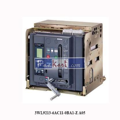 Picture of 3WL9213-6AC11-0BA1-Z A05 SIEMENS BREAKER