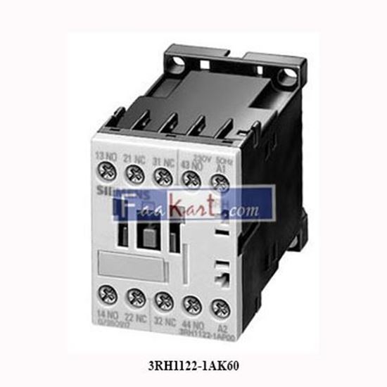 Picture of 3RH1122-1AK60 SIEMENS Contactor relay