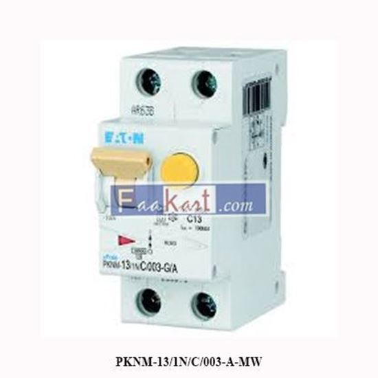 Picture of PKNM-13/1N/C/003-A-MW  EATON RCD/MCB combination switch