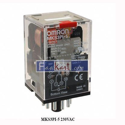 Picture of MKS3PI-5 AC230 OMRON Electromagnetic Relay