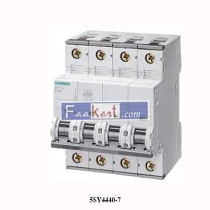 Picture of 5SY4440-7 SIEMENS Miniature circuit breaker