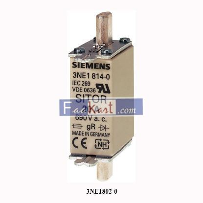 Picture of 3NE1802-0 SIEMENS FUSE 3NE18020