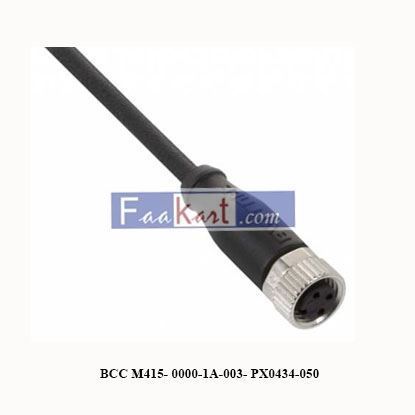 Picture of BCC M415- 0000-1A-003- PX0434-050 BALLUFF CONNECTOR CABLE BCC032H