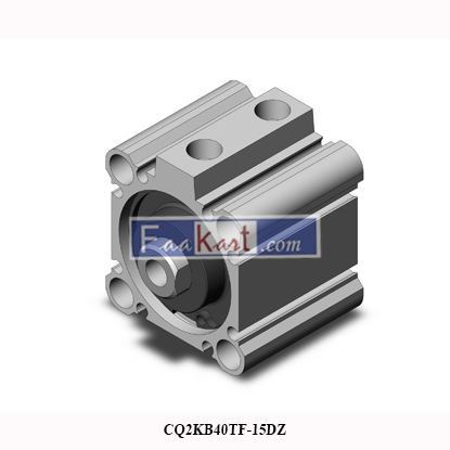 Picture of CQ2KB40TF-15DZ  SMC cyl, compact, non rotating, CQ2-Z COMPACT CYLINDER