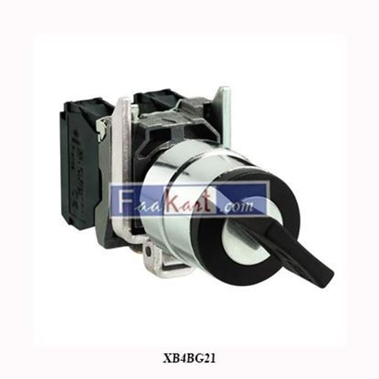 Picture of XB4BG21 SCHNEIDER ELECTRIC Key switch selector