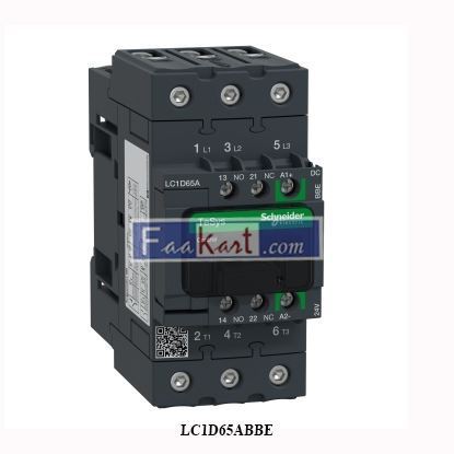 Picture of LC1D65ABBE SCHNEIDER ELECTRIC Contactor