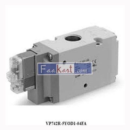 Picture of VP742R-5YOD1-04FA SMC  Solenoid Valve