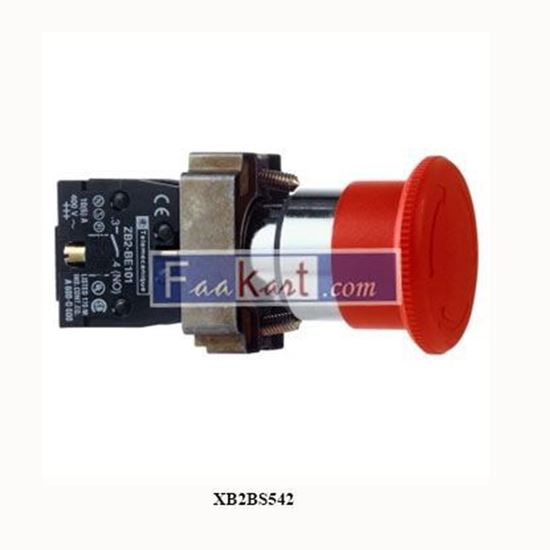 Picture of XB2BS542 SCHNEIDER RED EMERGENCY STOP XB2-BS542