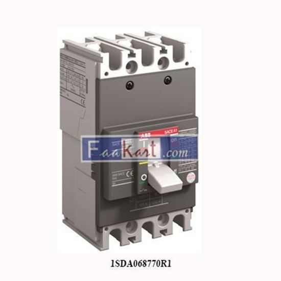 Picture of 1SDA068770R1 ABB CIRCUIT BREAKER  A1C 125 TMF 63-630 3p F F