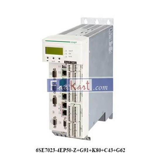 Picture of 6SE7023-4EP50-Z+G91+K80+C43+G62 SIEMENS AC INVERTER