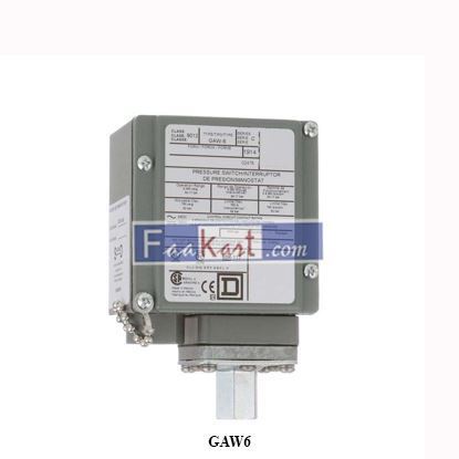 Picture of GAW6  Square D  Pressure Switch