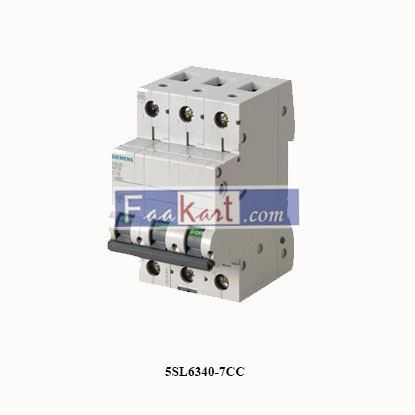 Picture of 5SL6340-7CC SIEMENS  Miniature circuit breaker