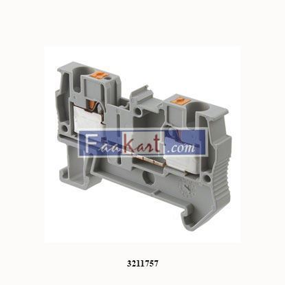 Picture of 3211757 PHOENIX CONTACT DIN Rail Terminal Blocks PT 4