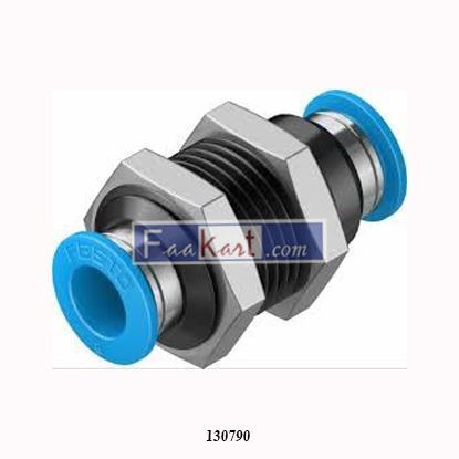 Picture of QSS-8-50 FESTO 130790 Push-in bulkhead connector