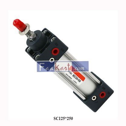 Picture of Sc 125*250 Sc Cylinder Large Bore Small Bore Aluminum Alloy Large Thrust Adjustable Stroke