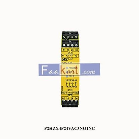 Picture of P2HZX4P-24VAC-3N/O-1N/C  PILZ   SAFETY RELAY  777354