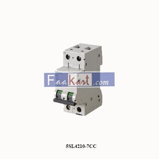 Picture of 5SL4210-7CC SIEMENS  Miniature circuit breaker