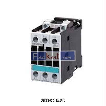 Picture of 3RT1026-1BB40 SIEMENS - Power Contactor