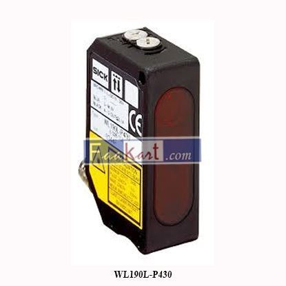 Picture of WL190L-P430 SICK  PHOTOELECTRIC REFLEX SENSOR 6026558