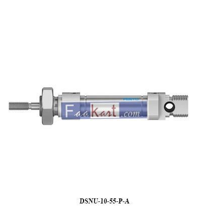 Picture of DSNU-10-55-P-A FESTO PNEUMATIC ROUND CYLINDER 14325