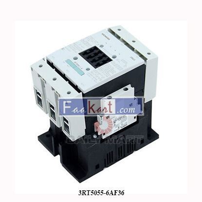 Picture of 3RT5055-6AF36 SIEMENS Contactor 110...127 V AC/DC