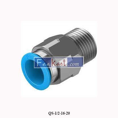 Picture of QS-1/2-16-20 FESTO Straight Threaded Adaptor 130685