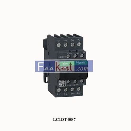 Picture of LC1DT40P7 Schneider Electric   TeSys D contactor