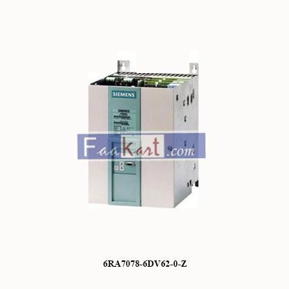 Picture of 6RA7078-6DV62-0-Z Siemens SIMOREG DC Master Converter