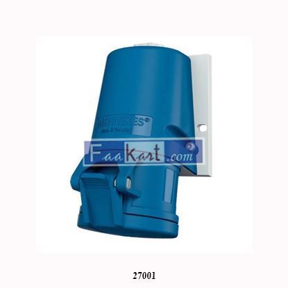 Picture of 27001 MENNEKES, P-4011101-01 IP44 Blue Wall Mount