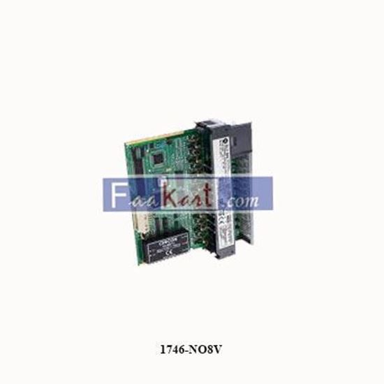 Picture of 1746-NO8V Allen Bradley  SLC 8 Point Analog Output Module