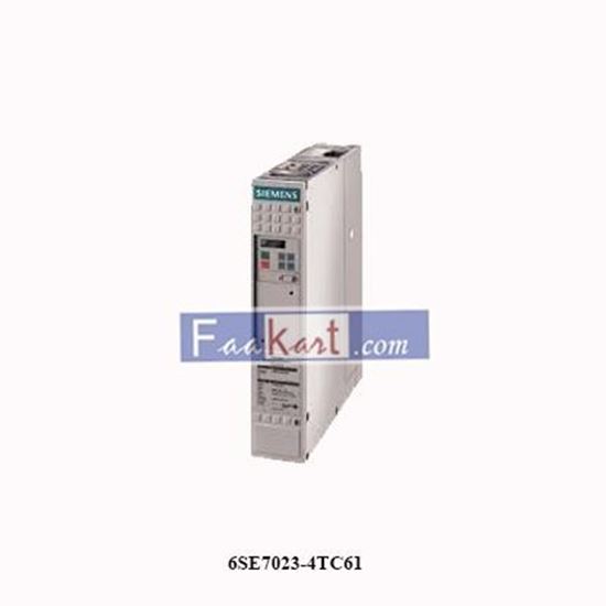 Picture of 6SE7023-4TC61  SIEMENS   SIMOVERT MASTERDRIVES VECTOR CONTROL INVERTER