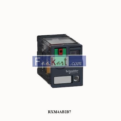 Picture of RXM4AB2B7 SCHNEIDER Miniature plug-in relay