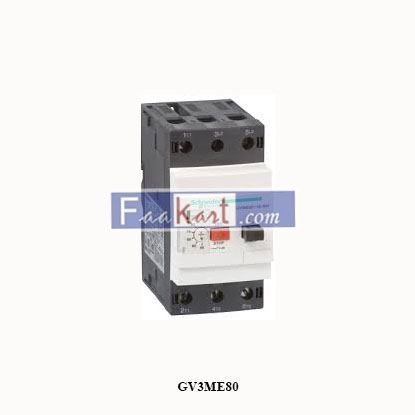 Picture of GV3ME80 SCHNEIDER  Motor circuit breaker