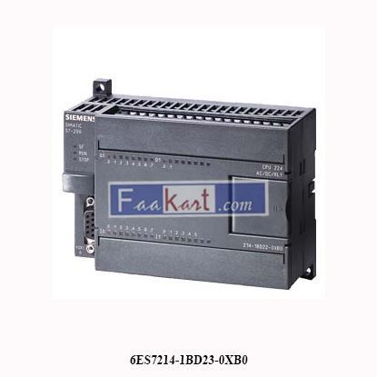 Picture of 6ES7214-1BD23-0XB0 - SIMATIC S7-200, CPU 224 Compact unit, AC power supply