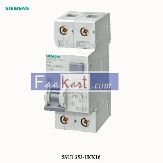 Picture of 5SU1 353-1KK16  SIEMENS CIRCUIT BREAKER