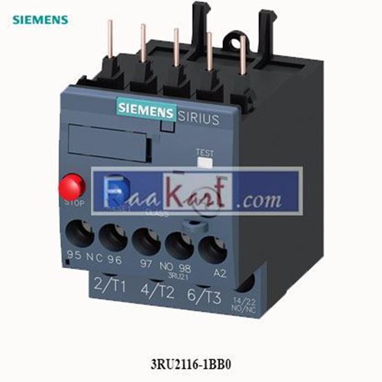 Picture of 3RU2116-1BB0 SIEMENS Overload relay