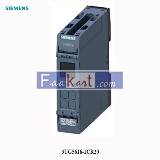 Picture of 3UG5616-1CR20  SIEMENS  Digitally adjustable monitoring relay phase failure