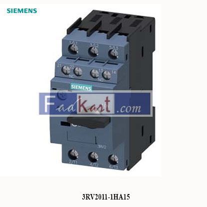 Picture of 3RV2011-1HA15 Siemens Circuit breaker size S00 for motor protection