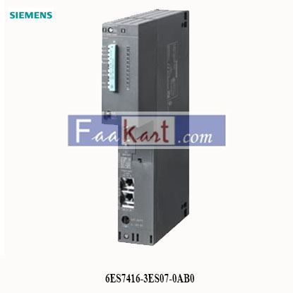 Picture of 6ES7416-3ES07-0AB0 SIEMENS  Central processing unit